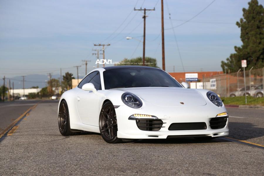 Porsche 911 Carrera on ADV.1 Wheels (ADV05SMV2CS) '2015